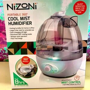 NWOT Nizoni Cool Mist Humidifier
